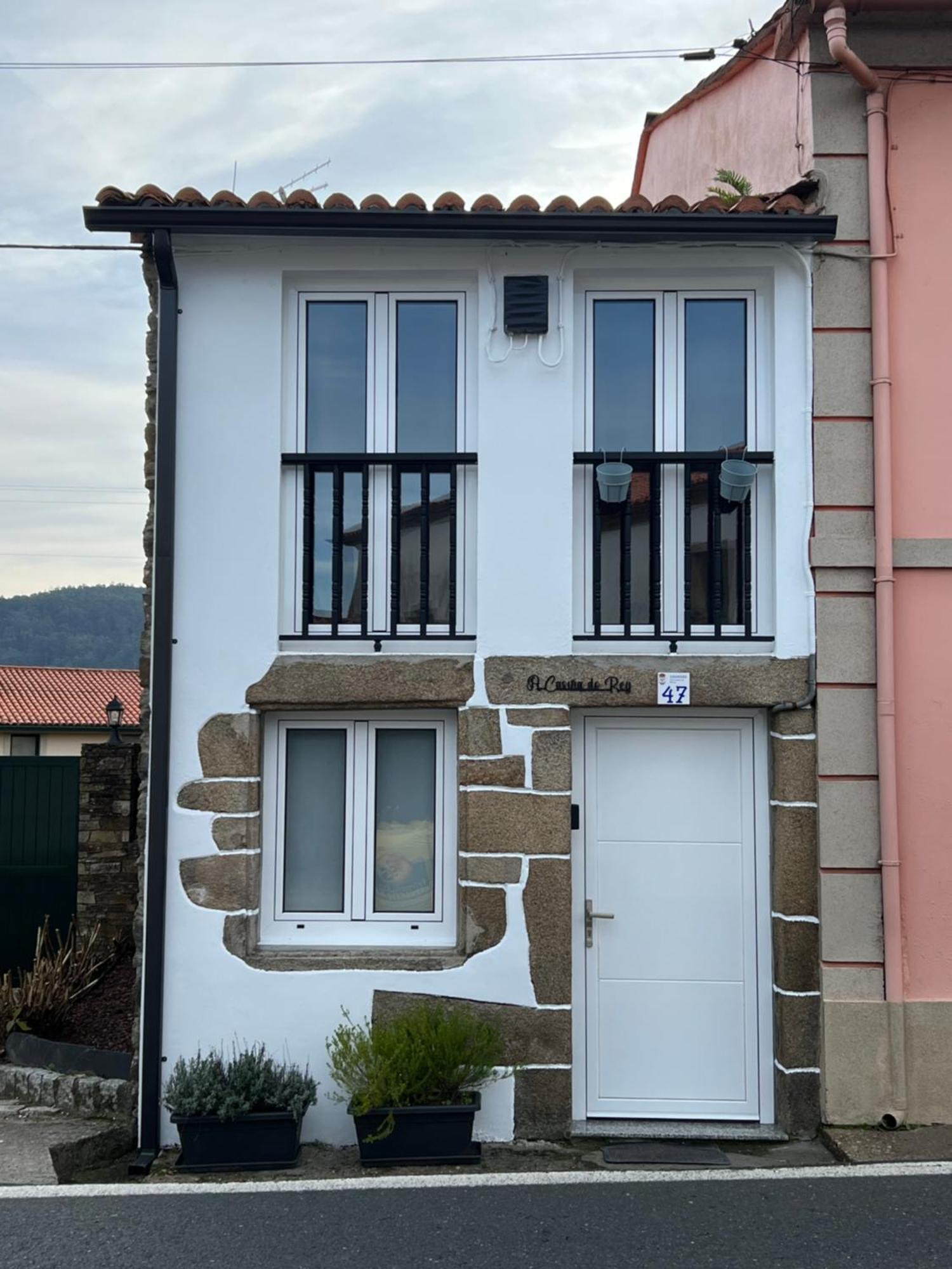 A Casina Do Rey Casita Junto A La Playa De Cabañas Exteriör bild
